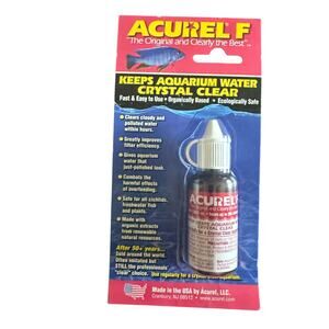 Acurel F Clarifier 25 ml Aqua Aquarium Water Crystal Clear New